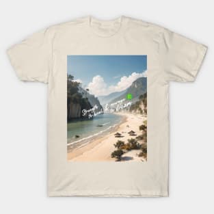 Tranquil Landscape: Healing Tropical Vacation & Dreaming T-Shirt